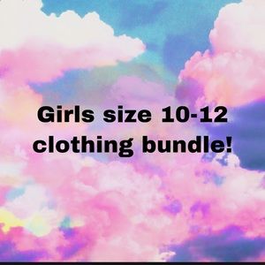 GIRLS SIZE 10-12 CLOTHING BUNDLE